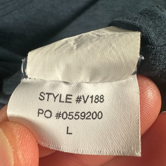 Vuori Strato Tech Polo Shirt Men's L Blue Knit Stretch Casual‎ Performance Golf - Picture 7 of 8